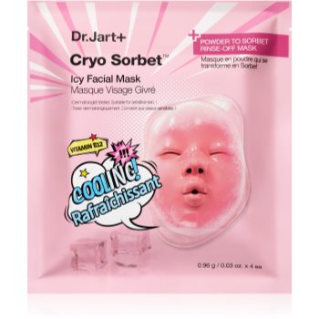 Dr. Jart+ Cryo Sorbet Icy Facial Mask masca hidratanta cu efect racoritor - imagine 2